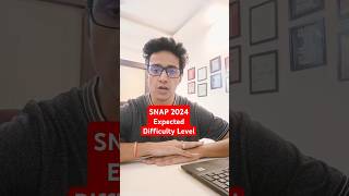 SNAP 2024 Expected Difficulty Level | #shorts #youtube #mockzone #snapexam #mbaprep