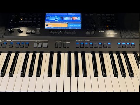 An old song, made new... (Yamaha PSR-530 to Yamaha PSR-SX900)