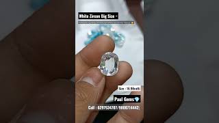 Fantastic Quality Big White Zircon Rear Size || Limited Piece Available || Zircon Premium Quality 💥