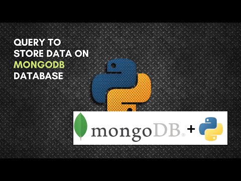 Query To Store data to Mongodb Database | using pymongo | python | #mrlazyprogrammer #python #mr