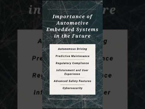 benefits of Automotive Embedded Systems  #automotive #automobile #embeddedsystems