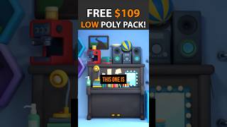 BE FAST FREE $109 Low Poly MODEL PACK! #speedtutor #unity #gamedev