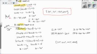 Trig Formulas Day 10