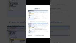 SAP Validations and Substitutions #sapfico #validations #substitutions #sapcourse #saptraining