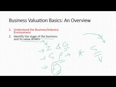 Business Valuation Basics An Overview