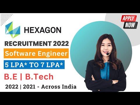 Hexagon Recruitment 2022 | Junior Software Developer | BE/B.Tech | Apply Now
