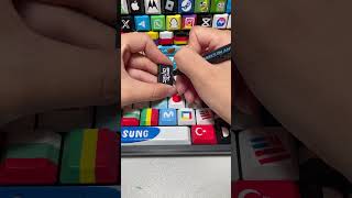 Drawing SQUID GAME logo on the keyboard #shorts #diy #art #tiktok #trending #customkeys