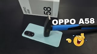 Oppo A58 Screen Scratch & Front Glass Durability Test 🛠️🔨