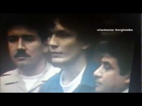 Richard Ramirez Courtroom footage part 1