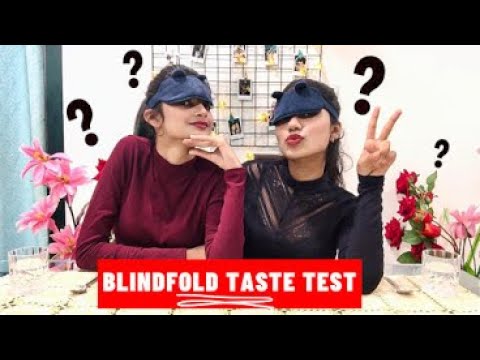 BLINDFOLD TASTE TEST | VIONA MELITA |