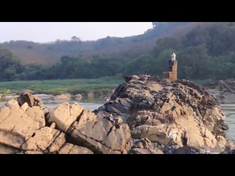Mekong Expedition in the dry season.