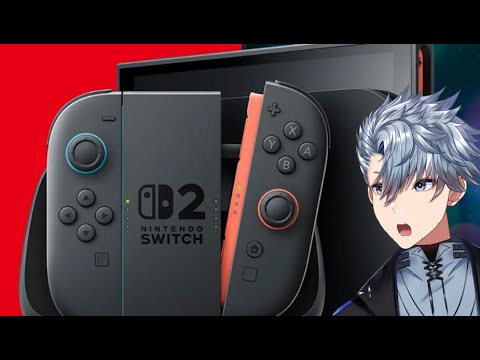 Vtuber Reacts to First Look Nintendo Switch 2