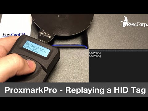 ProxmarkPro - Replaying a HID Tag