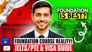 Cyprus Foundation Course EXPLAINED 2025 | Real Truth, Visa Rules, IELTS/PTE Guide