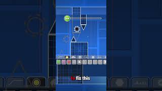 How to fix this spider bug in the editor #geometrydash
