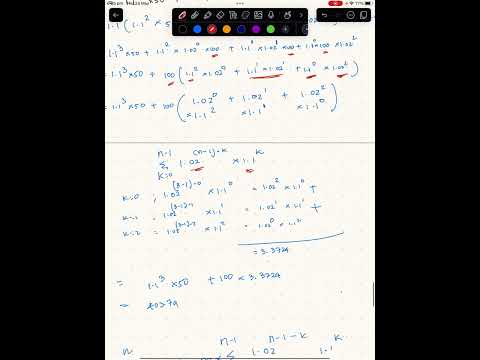 calculating final superannuation retirement fund balance in australia using math -  part 2
