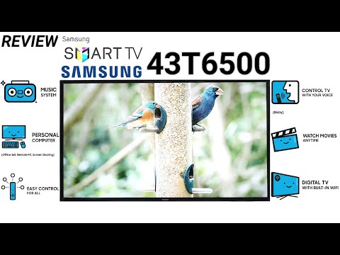 REVIEW SAMSUNG 43T6500 SMART TV indonesia HD