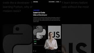 From Rejection to Innovation:How I Built Codeamigo After 3 Failed Attempts at Codecademy #Shorts