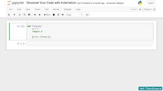 Learn Data Analyst   010 Basic Python Syntax Indentation