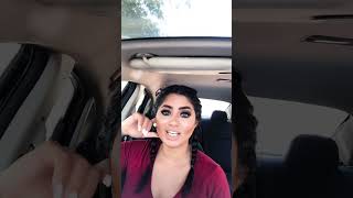Catchy Tune in a Car: Woman's Energetic Performance#carjams #musiclover #catchytunes