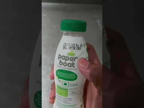 Paper Boat Juice. LOOKS GOOD BUT INSIDE WHAT WE FOUND HAVE A LOOK AT MY OFFICE.