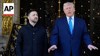 Trump says Russia and Ukraine want peace as he meets with Zelenskyy