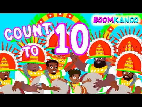 Learn to Count from 1 to 10 | BoomKanoo Numbers Song for Kids (Blue Edition)
