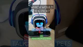 Hey EMO! What are you reading? #picks #emorobot #petlovers #petrobot #robotic