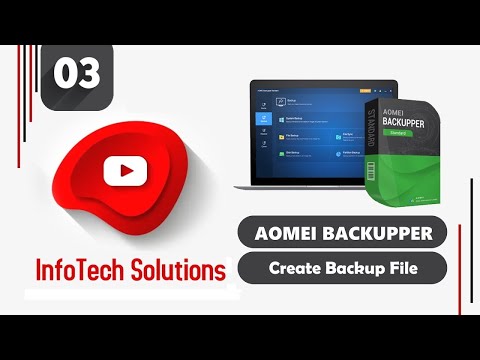 How to Create Backup File of Windows 10 Using AOMEI in (Urdu) (Hindi) 2022