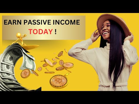 Earn Passive Income with Crypto Today ! (Simple Guide)