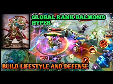 TOP GLOBAL BALMOND HYPER BUILD LIFESTYLE DEFENSE - MOBILE LEGEND