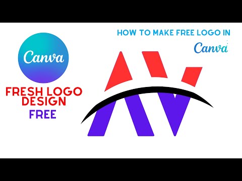 🔥How To Make Free Logo In Canva | canva p logo kaisy banye | free logo | canva free graphic design
