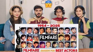 Filmfare Best Actor Winners (1954-2025) 🏆 | Bollywood Legends Journey 🇮🇳 | Filmfare Awards History