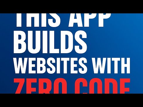"This app builds websites with zero code" -  Dorik