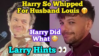 Harry Whipped For Husband Louis 🤭 Harry & Louis Teasing Fandom With Larry Hints 👀