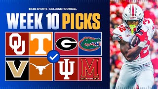 College Football Picks & Best Bets For Week 10 [Oklahoma vs Tennessee, Georgia vs Florida & MORE]