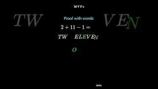Proof with words #shorts #math #joke #manim #maths