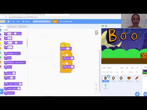 Scratch - Beginner Halloween Animation