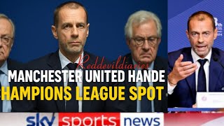 UEFA STRIPS TOTTENHAM! MANCHESTER UNITED CROWNED CHAMPIONS AFTER VAR BOMBSHELL!