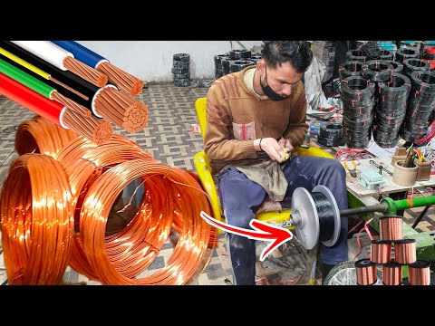 How Electric Wires are Made in Factory with Amazing Process | How its made