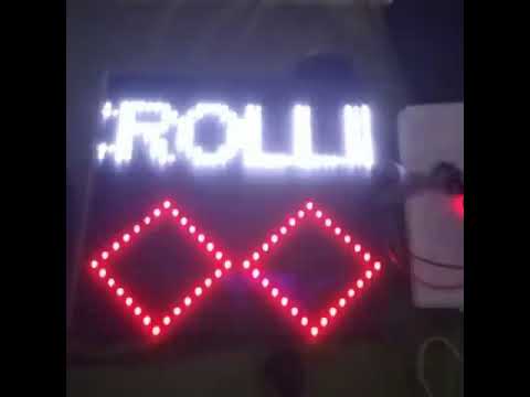 led scrolling  display multi  languages