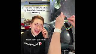 That one friend who takes snapchat streaks way too seriously #greenscreen #pov #nostalgia #school