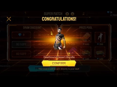 SUPER MATCH EVENT FREE FIRE | SUPER MATCH EVENT IN 9💎 TRICK| FREE FIRE NEW EVENT| SUPER MATCH EVENT