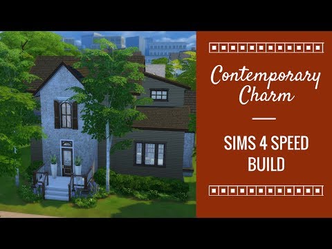 Contemporary Charm: Sims 4 Speed Build