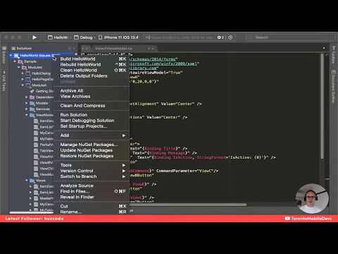 Live Coding: UI Testing Mobile App - Tests for Xamarin Forms Prism Navigation