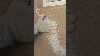 How to Fix Stucco Cracks. Como reparar grietas en paredes de Stucco. #exteriorpainting #florida