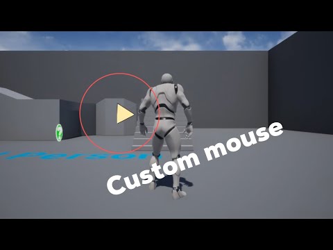 Custom mouse icon in Unreal Engine