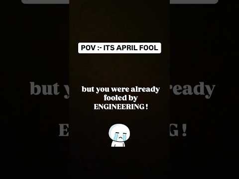 April foooooooollllllll 😭 #aprilfool #engineering #engineer #sad
