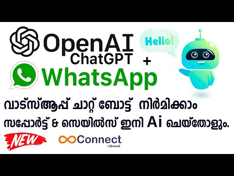 OpenAI Chat GPT Fine tuning and Implementing Custom Ai WhatsApp Chatbot - Libromi - Malayalam