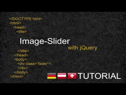 Image-Slider mit jQuery - Tutorial [GER]